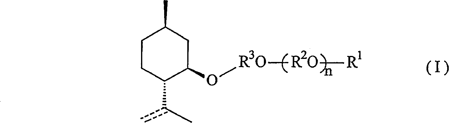 Menthol derivative and cooling agent composition comprising the same