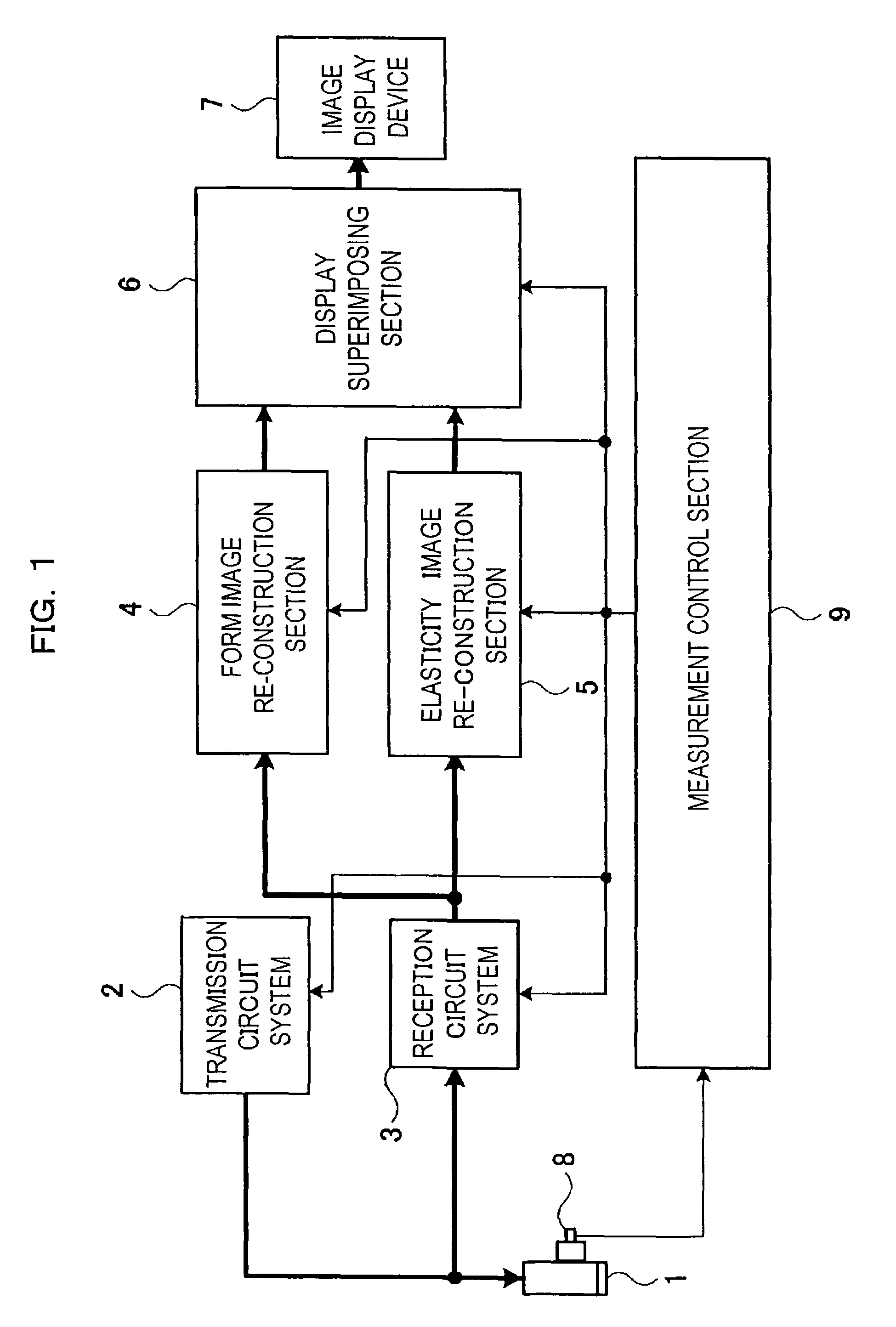 Biological tissue elasticity measurement method and ultrasonographic device