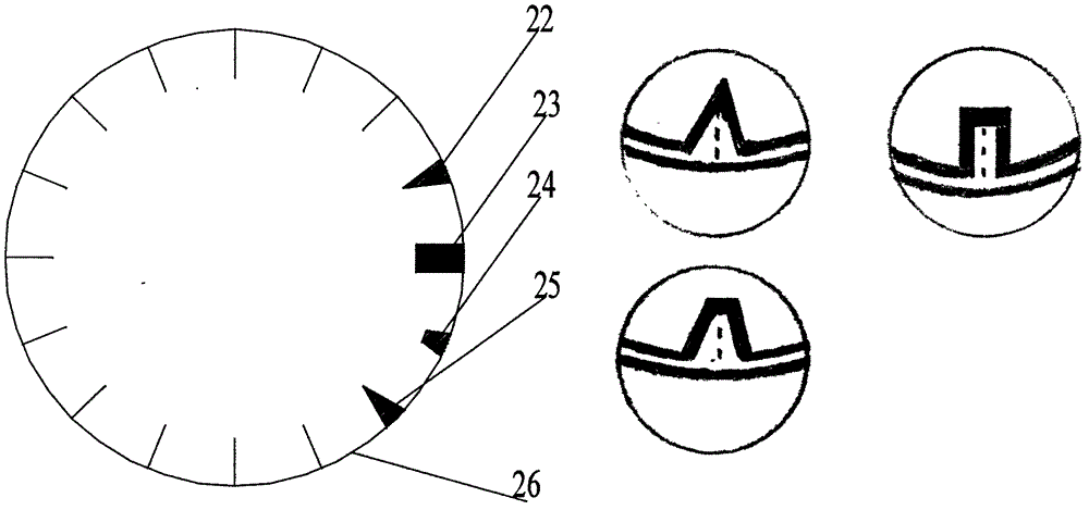 Tableware rotation and soak cleaning method, and rotation dish washing machine