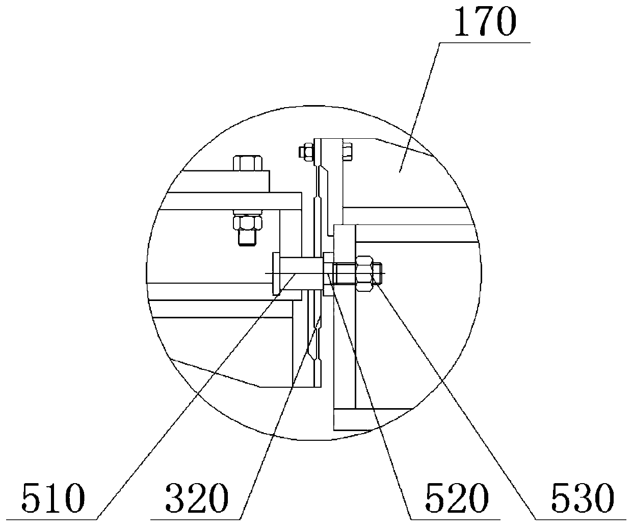 Supersonic engine test stand and test method thereof