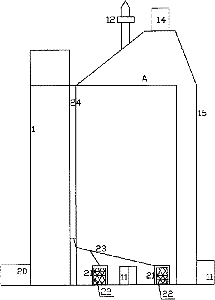 Energy-saving fireproof building