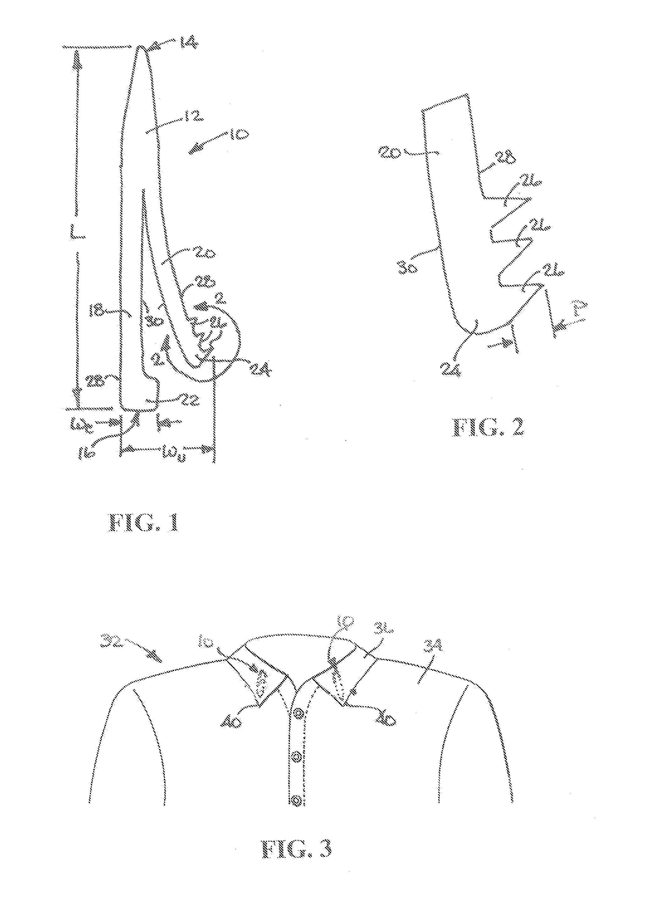 Collar Stay Device