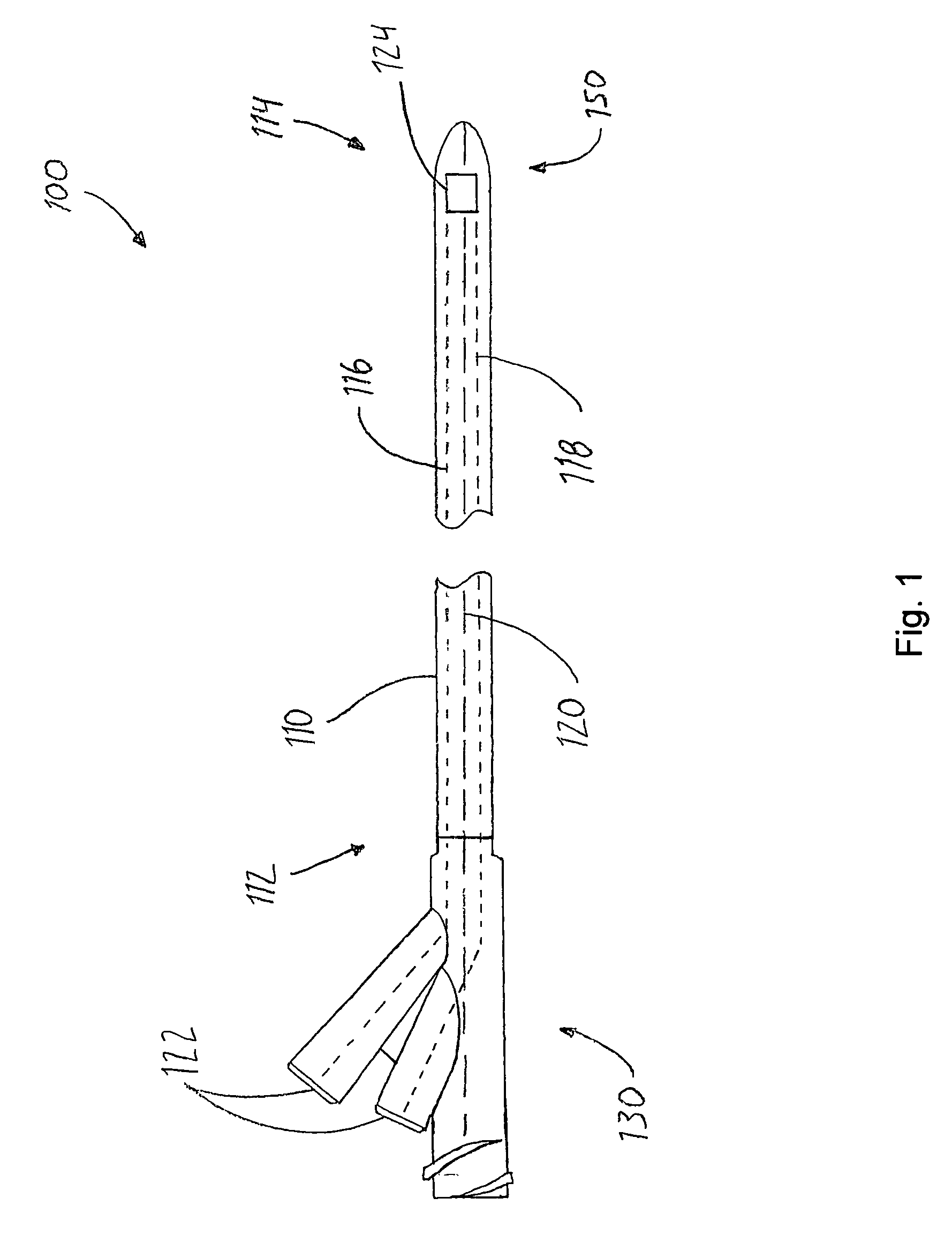 Catheter for treatment of total occlusions and methods for manufacture and use of the catheter