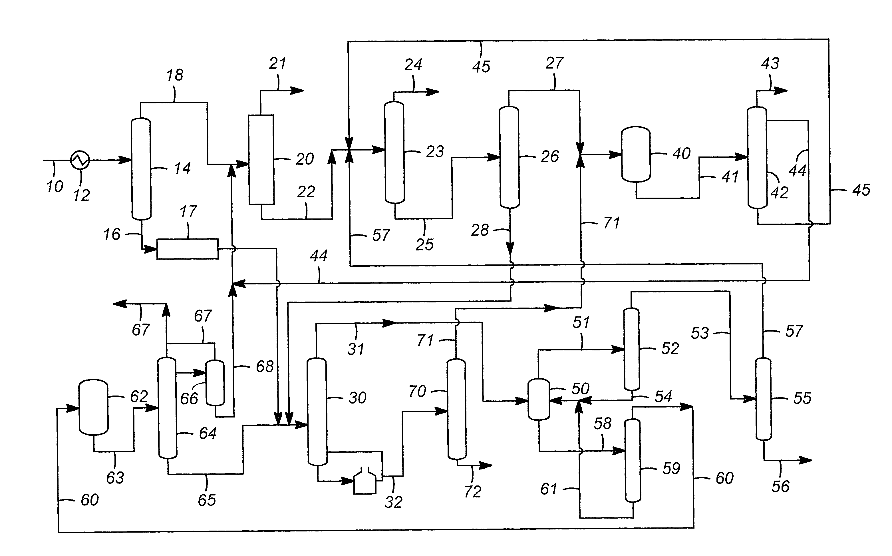 Energy Conservation in Heavy-Hydrocarbon Distillation