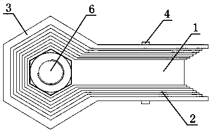 Multi-layer sleeve spanner capable of being rotationally unfolded at 360 degrees and working method