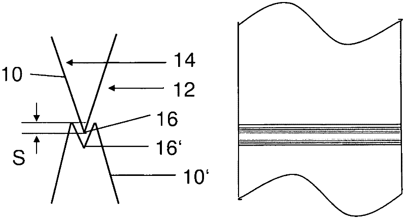 Method for the environmentally sealed connection of two at least partially flexible packages