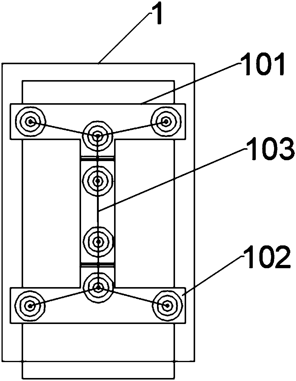 Delivery device for maternity nursing bed