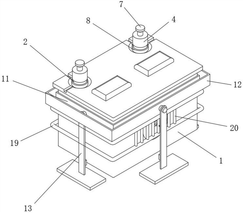 Lead-acid battery with protection function applied to complex environment