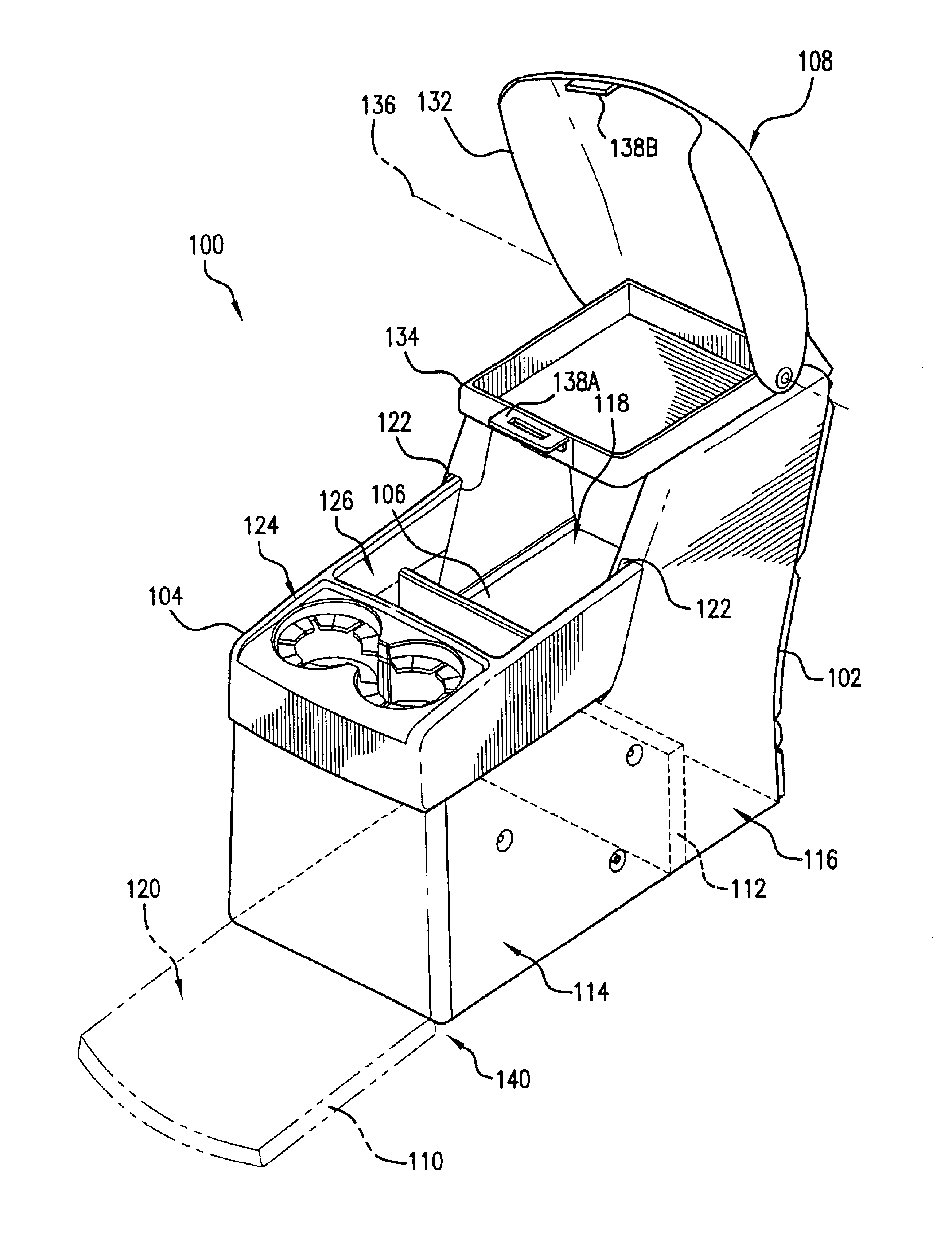 Vehicle console