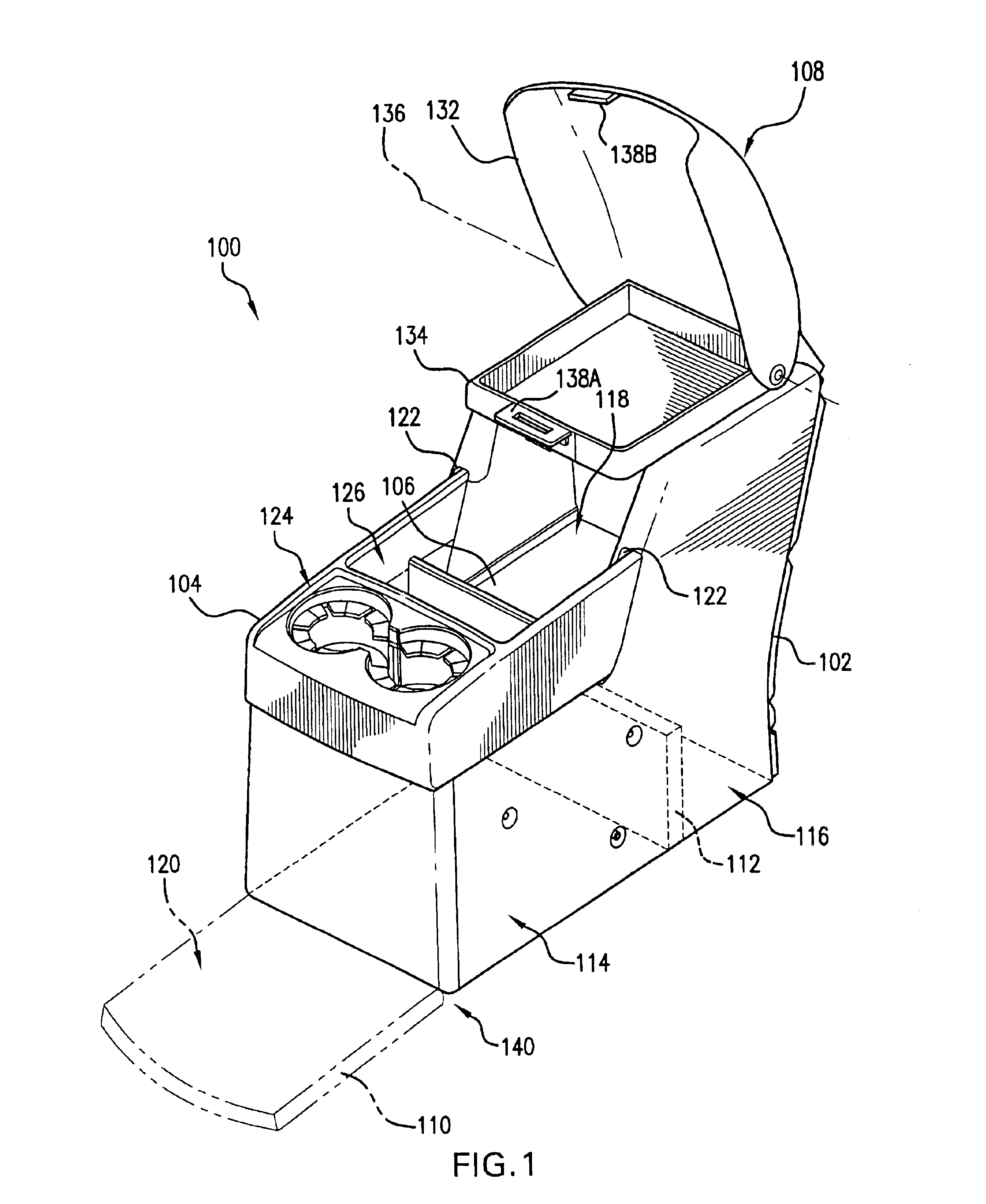 Vehicle console