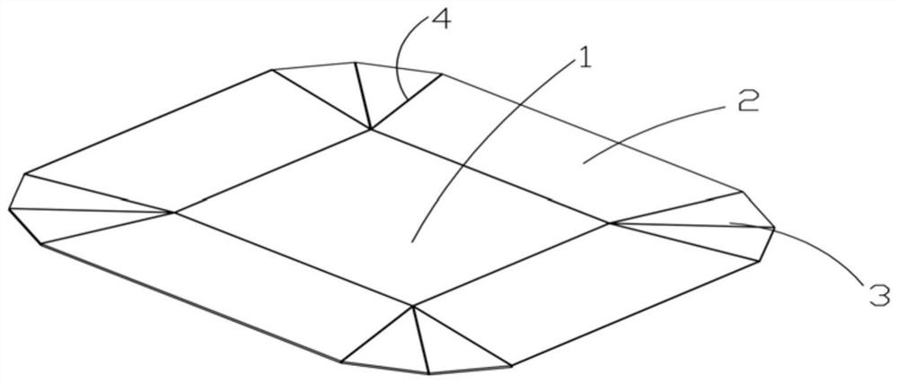 Metal film, paper pot and manufacturing method thereof