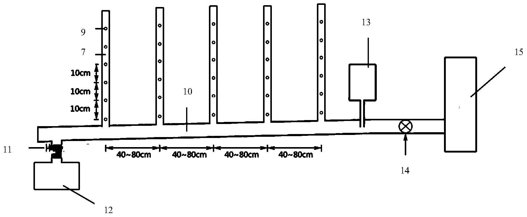 Soilless culture trough and application thereof