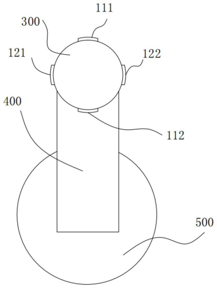 Torsion acquisition system and pedal type sensor