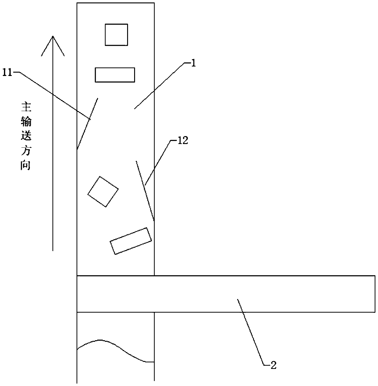 Sorting device for increasing sorting speed of special-shaped tobacco cartons and control method thereof