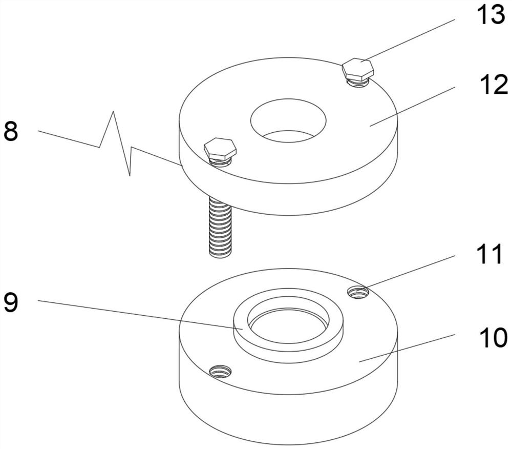 Cooling, vacuum sealing and insulating device suitable for semiconductor processing degumming process