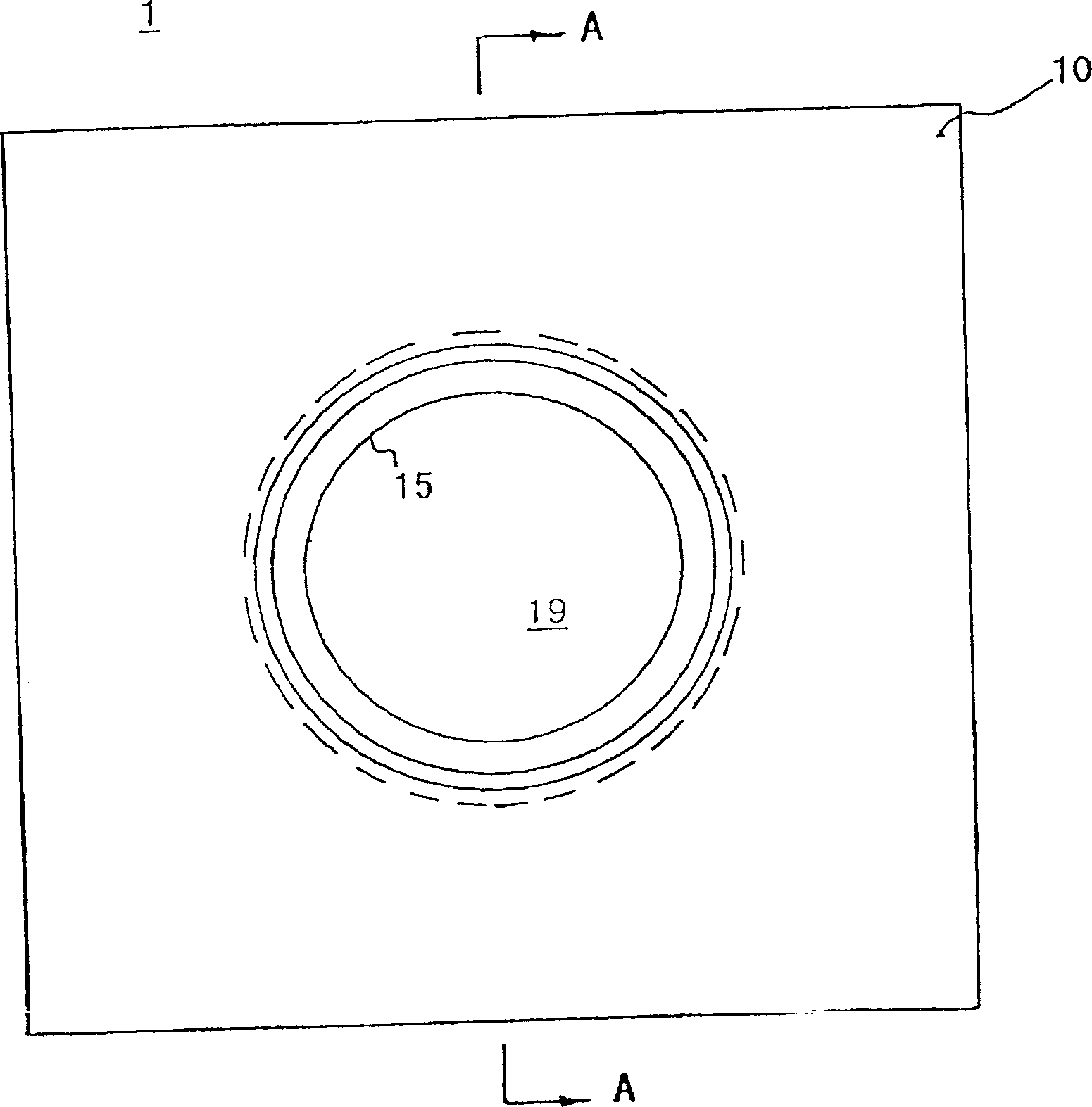 Baseplate for arm and suspension assembly