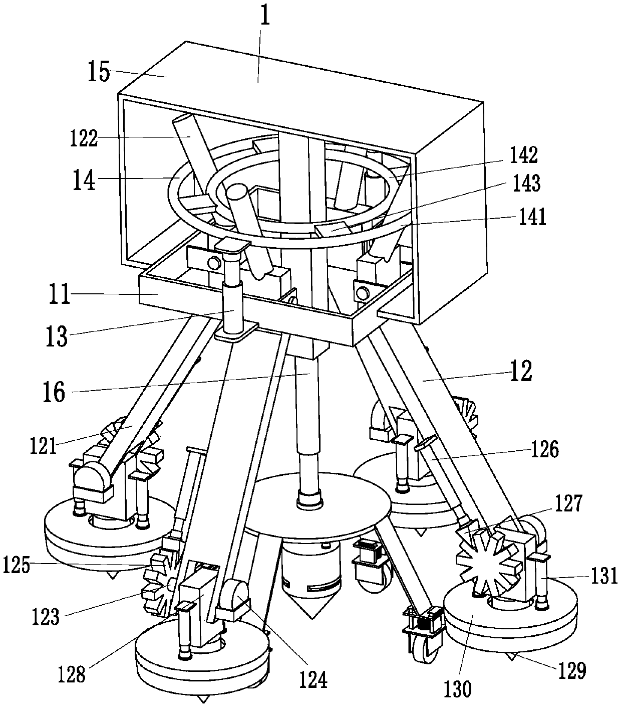 Outdoor projector and use method thereof