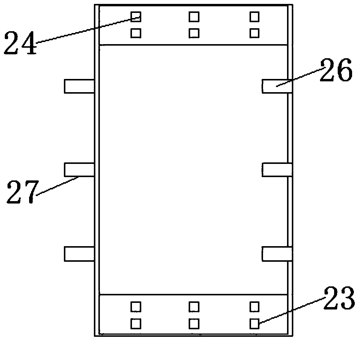 Bamboo-wood composite pasted PVC decorative board and processing method thereof