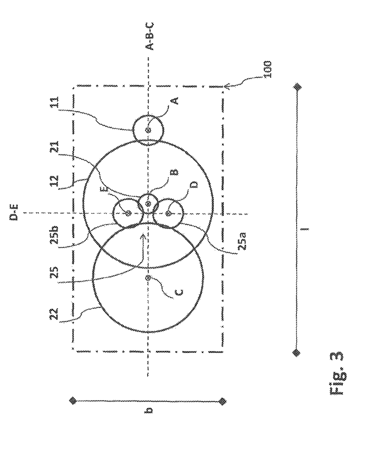 Actuating device for an electromechanically actuatable vehicle brake