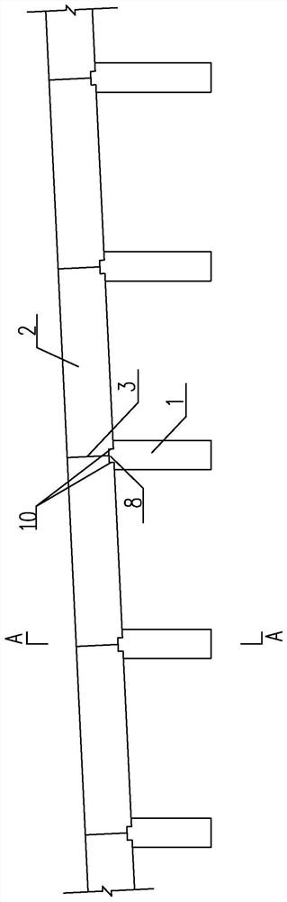 An assembled fishway and construction method