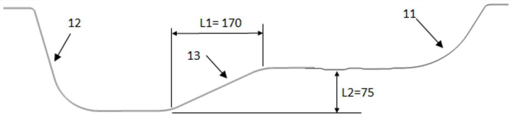 Rear wheel cover structure and automobile thereof