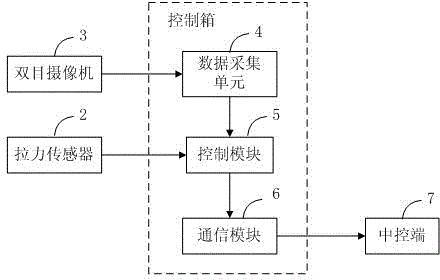 Remote monitoring system and method for ice coating process of power transmission lines