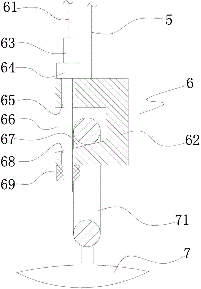 Triggered type seabed water sample acquisition system