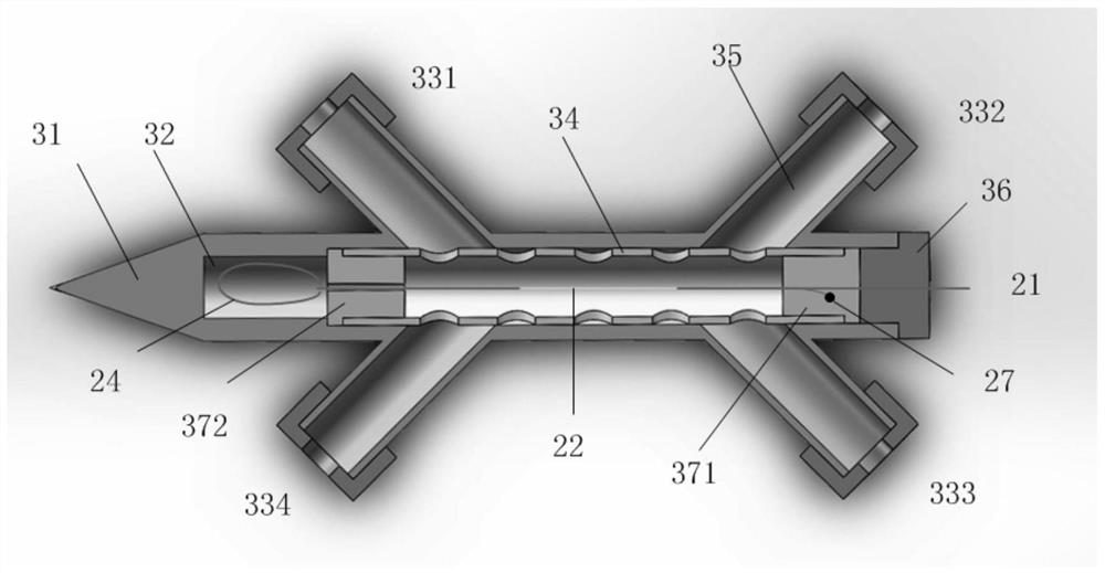 CTD sensing array based on micro-nano fiber coupler sagnac ring