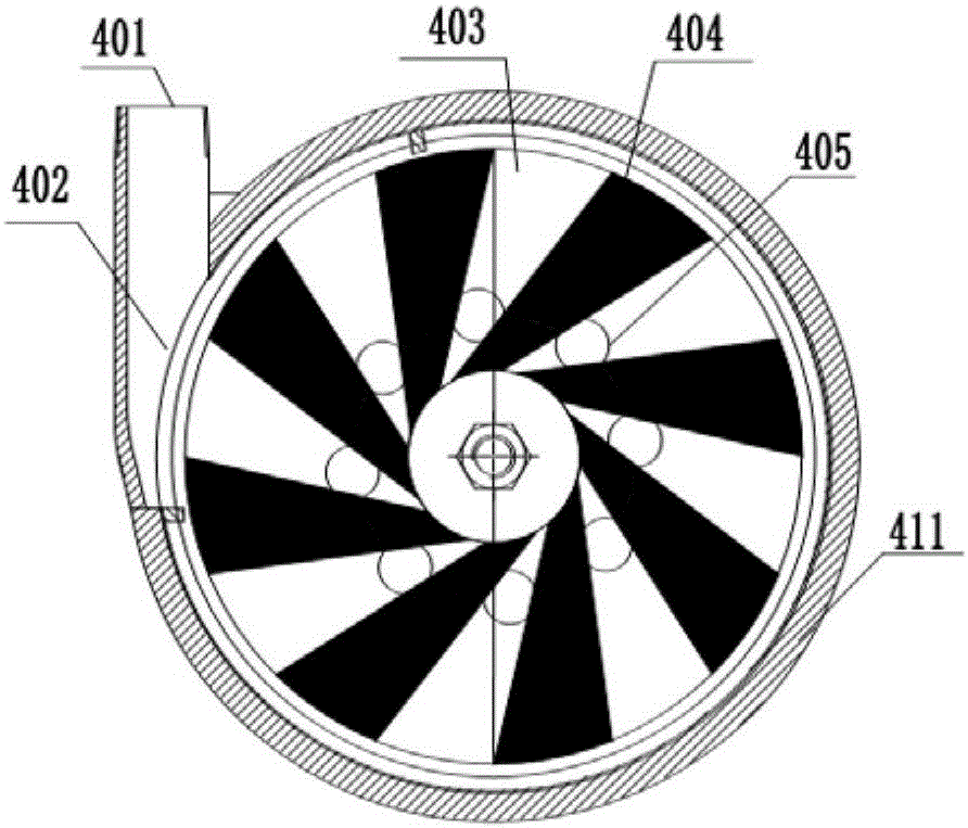 Cyclone acoustic wave generating device