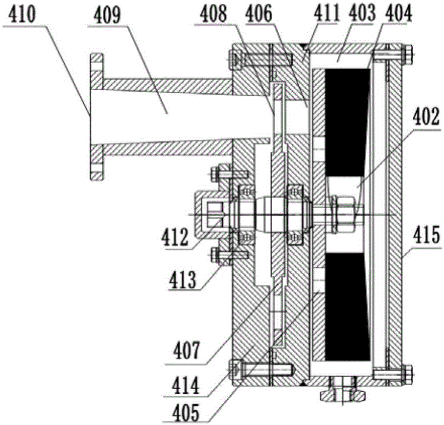 Cyclone acoustic wave generating device