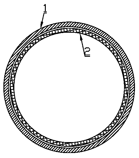 Porous pig tail catheter device