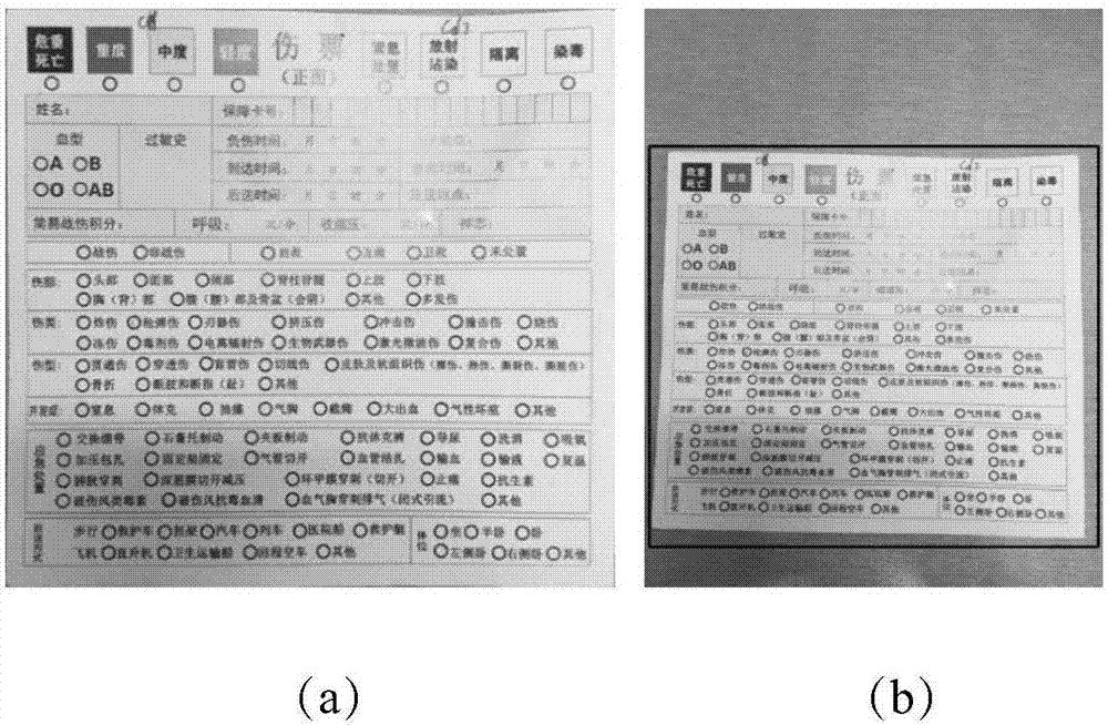 Medical tag recognition and positioning method based on template matching algorithm and edge features