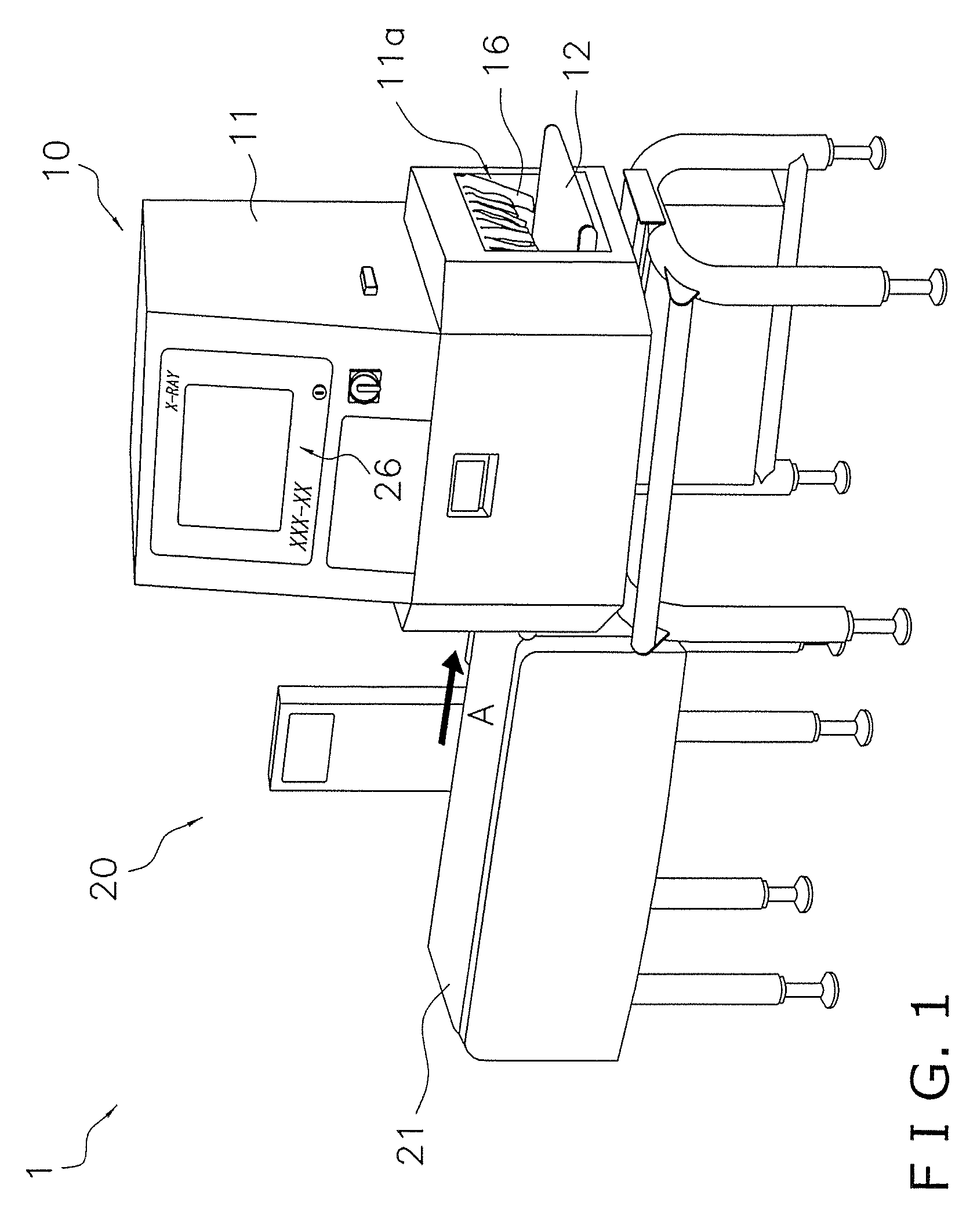 Weight inspection apparatus and weight inspection system provided therewith