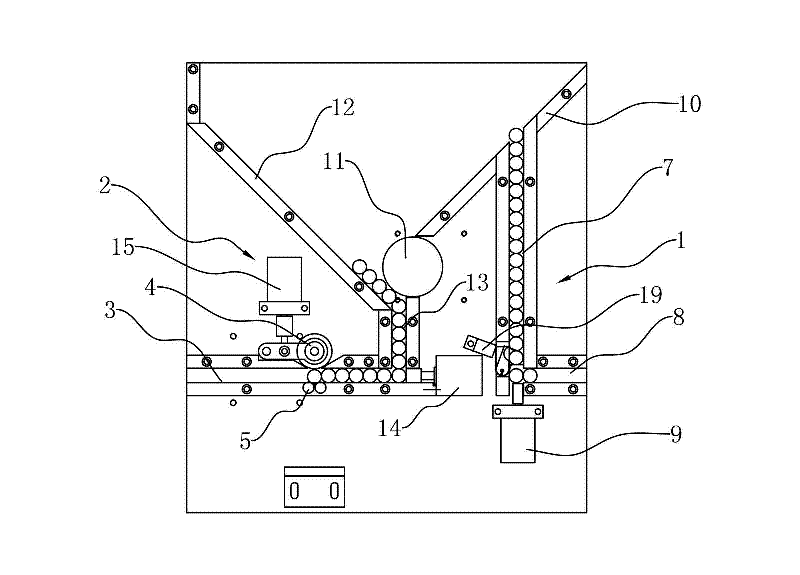 Spreading machine for battery