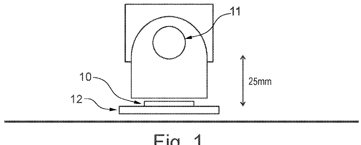 Flash Light Illumination Method and Organic Electronic Device Elements Obtainable This Way