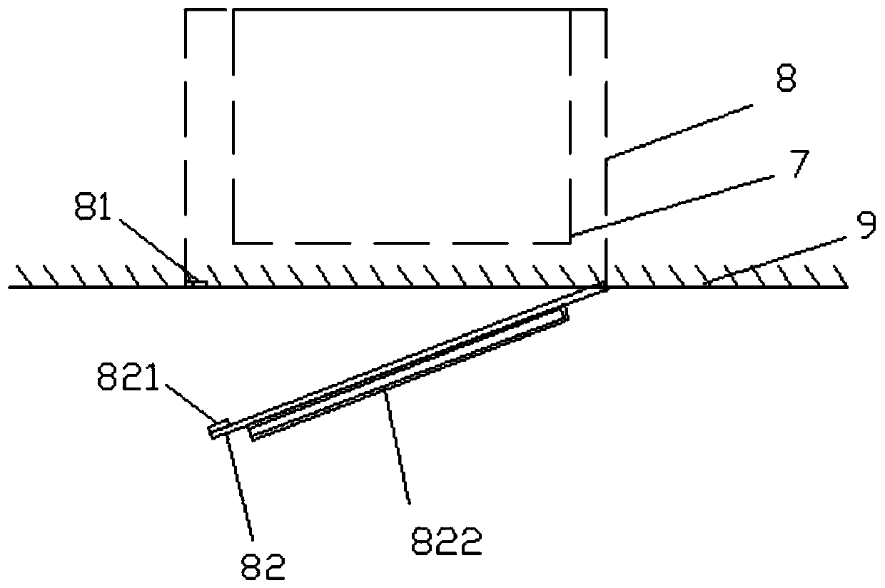 Crash self-detection and self-recovery in-warehouse screen monitoring terminal