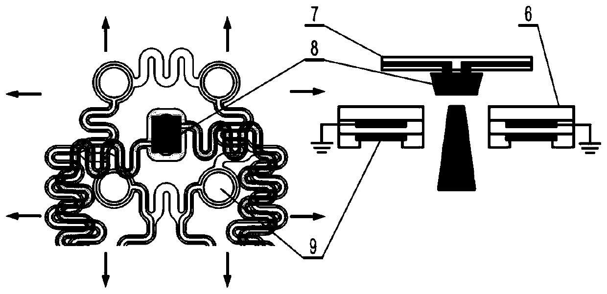 Recording electrode with S-shaped metal shielding structure and preparation technology