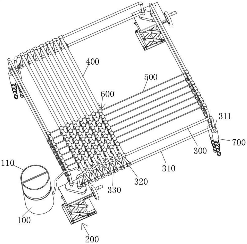 A quantitative drip irrigation equipment for the integration of water and fertilizer for mango seedling cultivation