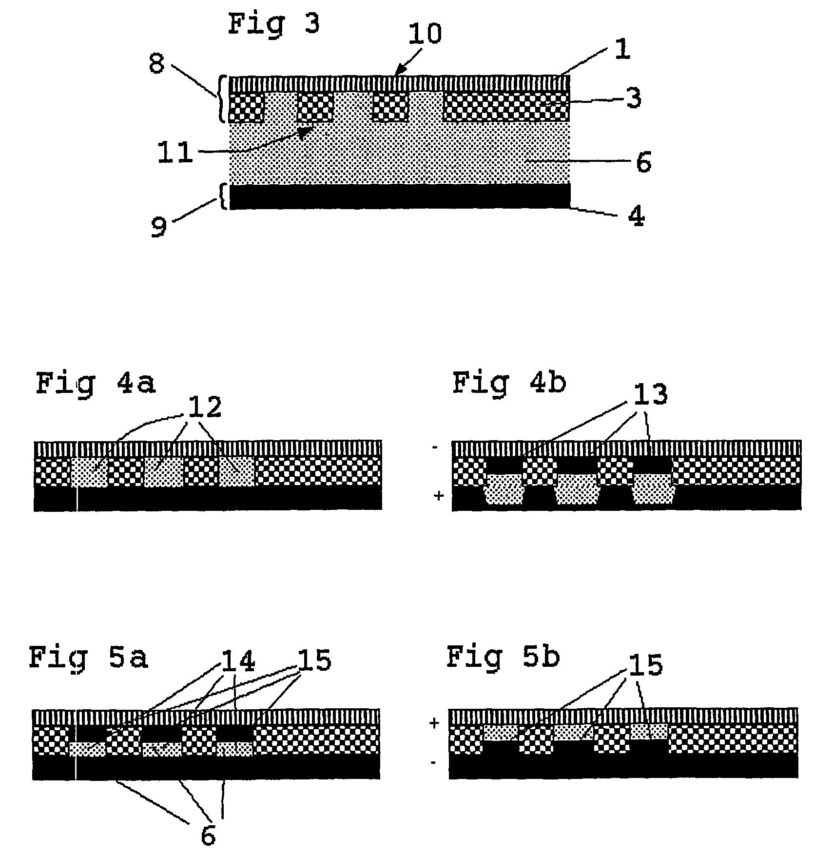 Method and electrode for defining and replicating structures in conducting materials