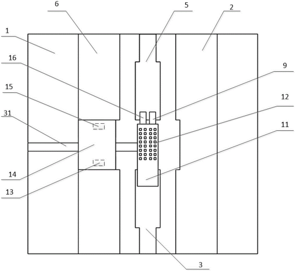 Radio frequency MEMS switch having elastic beam contacts