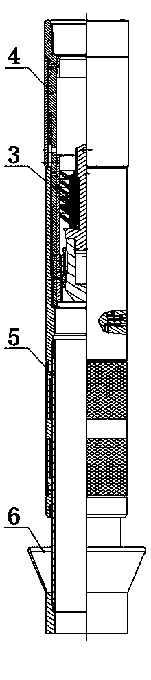 Method for well cementation drilling-free blind plate circulating well cementation of horizontal well