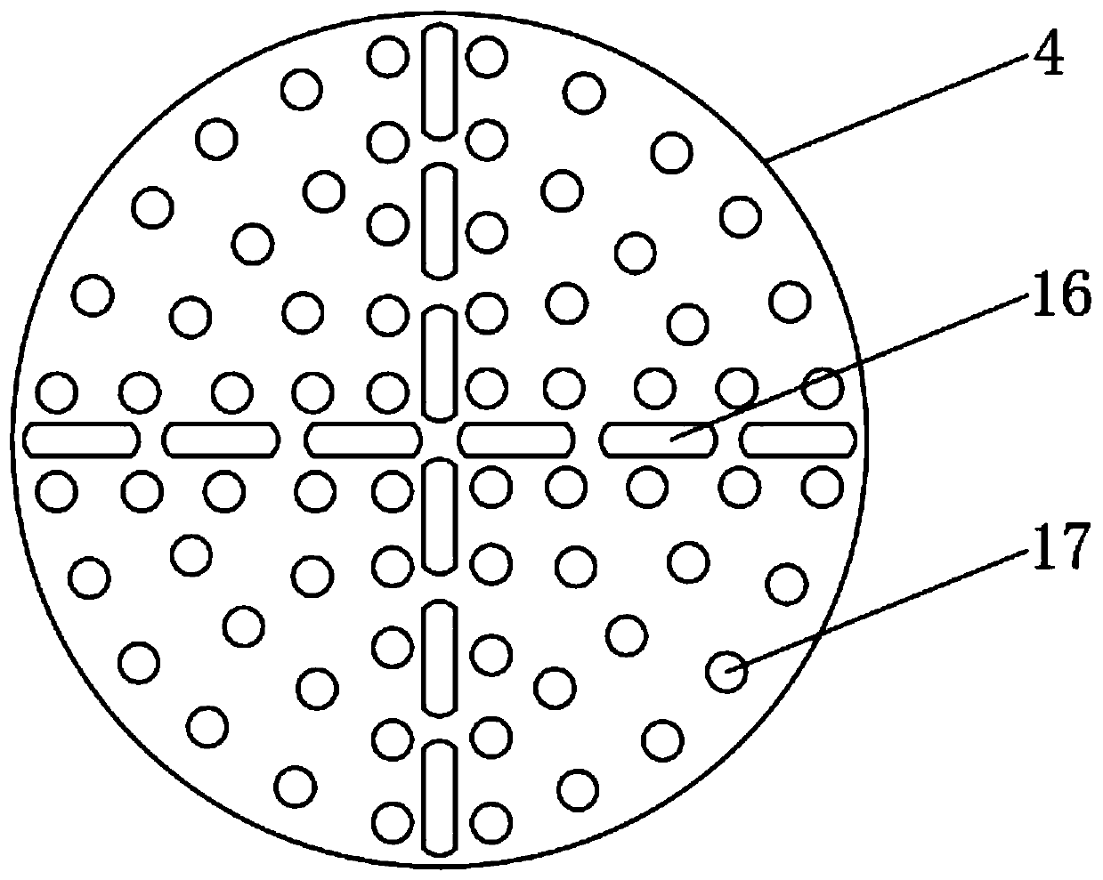 Glass crucible for induction cooker