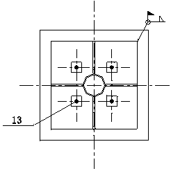 Hemispherical hollow welding sphere joint for large-span space steel structure support