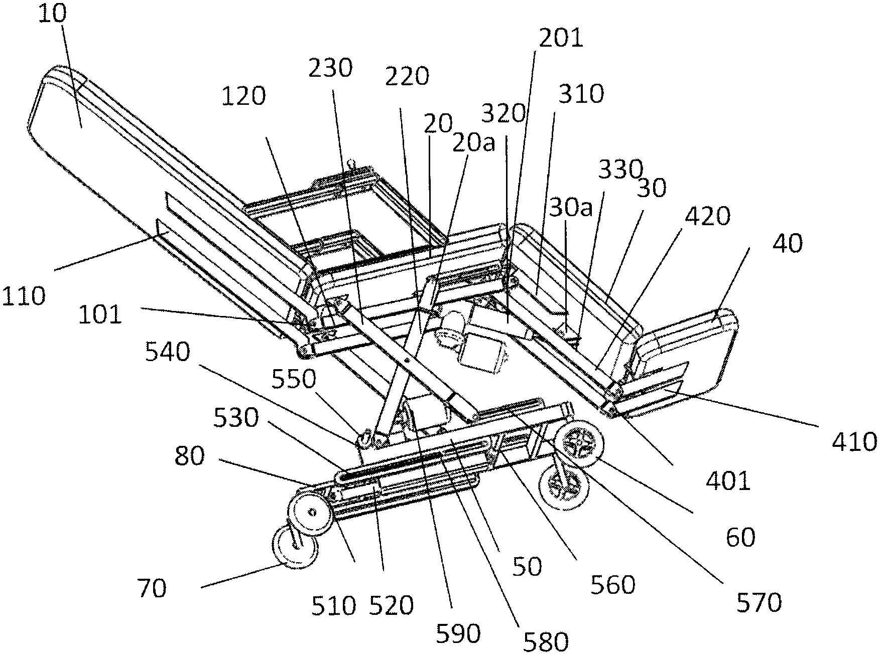 Modified Wheelchair Having Position Changing Function