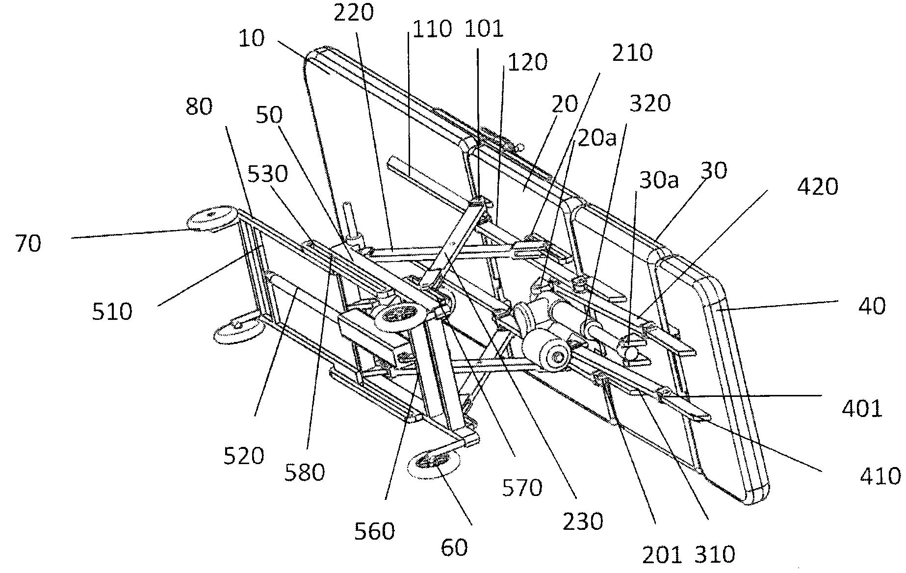 Modified Wheelchair Having Position Changing Function