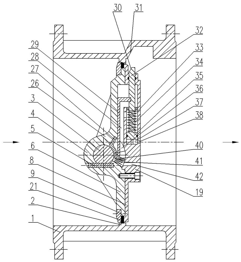 Metal butterfly valve