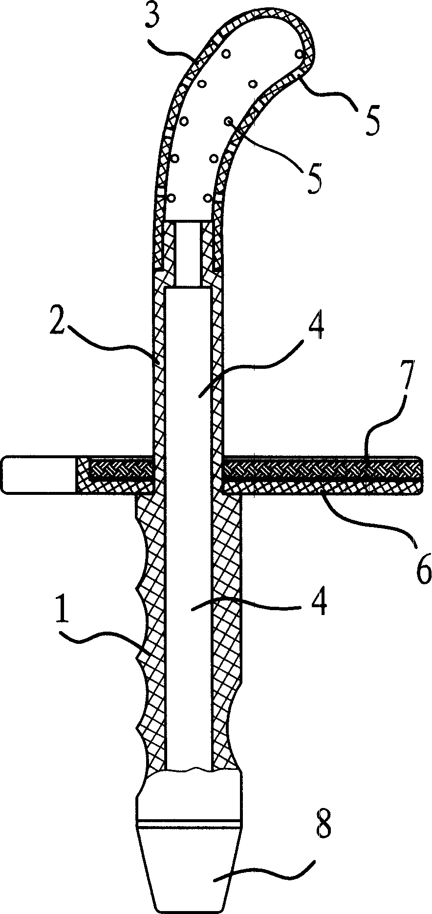 Spray head of vagina rinsing device