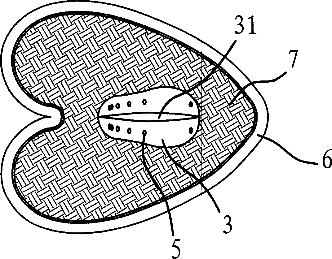 Spray head of vagina rinsing device