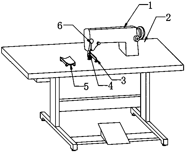 Sewing device for processing socks and sewing method of sewing device