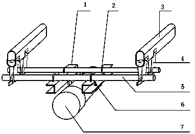 Greenhouse vibration snow plowing device and greenhouse with vibration snow plowing device